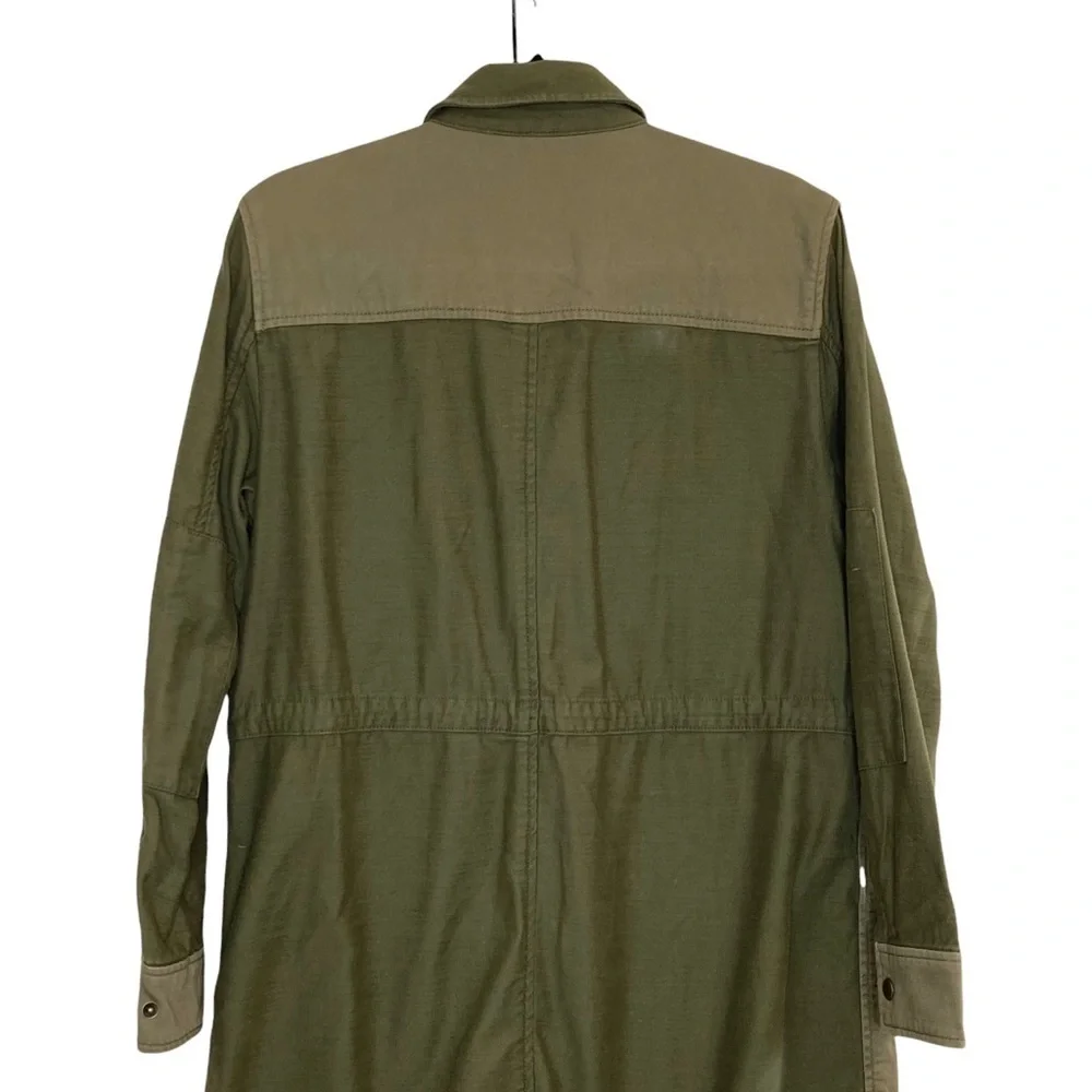 Gap Olive Green 3/4 Length Utility/Military Jacket - Picture 5 of 14